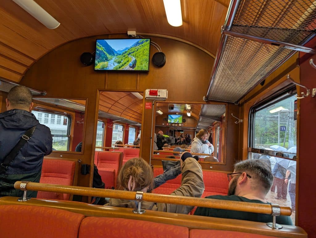 flam train inside