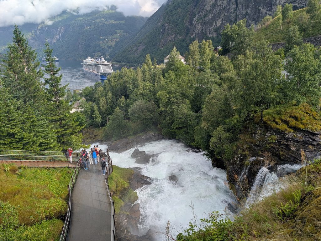 Geiranger waterfall walk