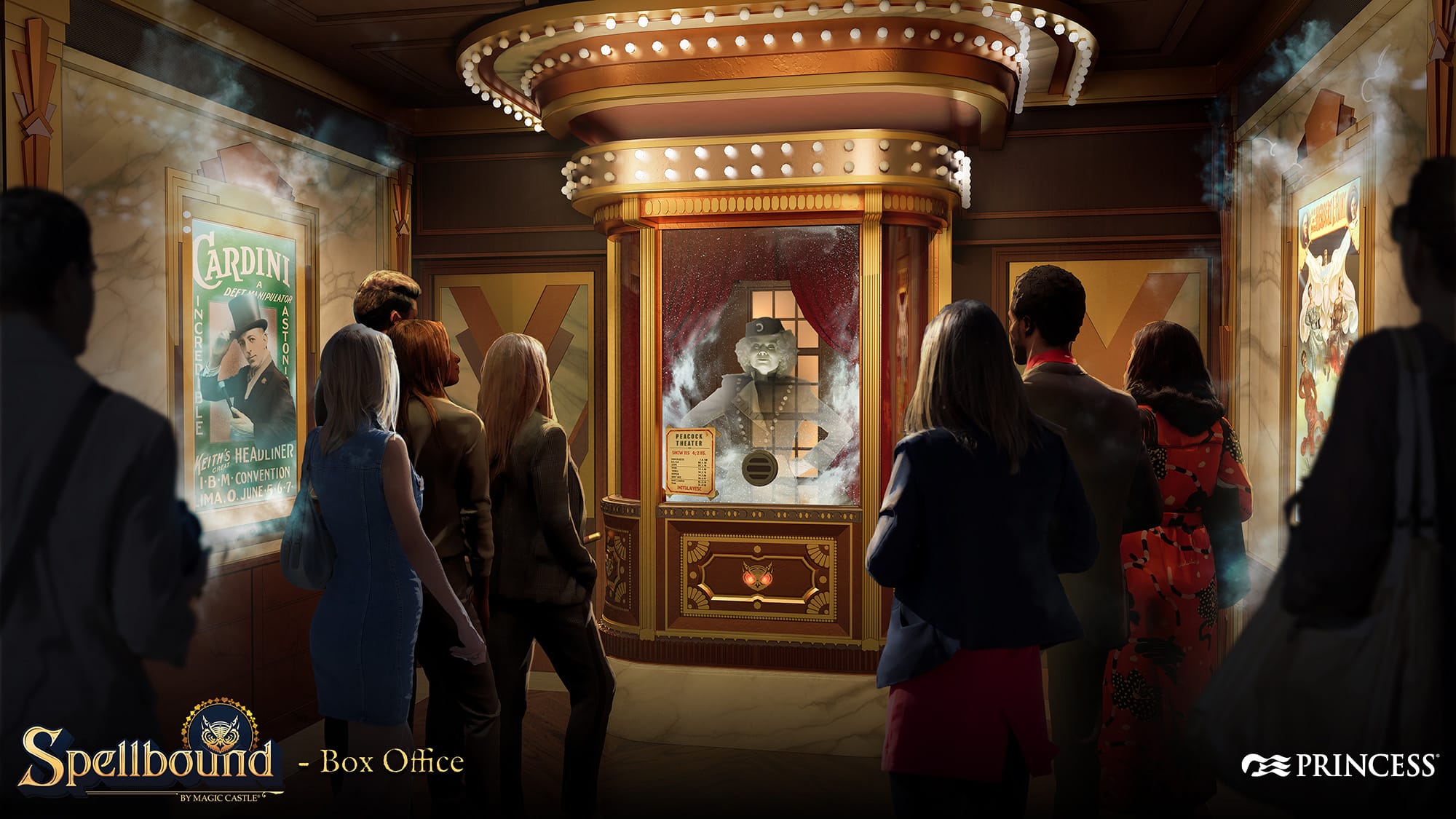 box office in spellbound on star princess