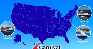 carnival US map