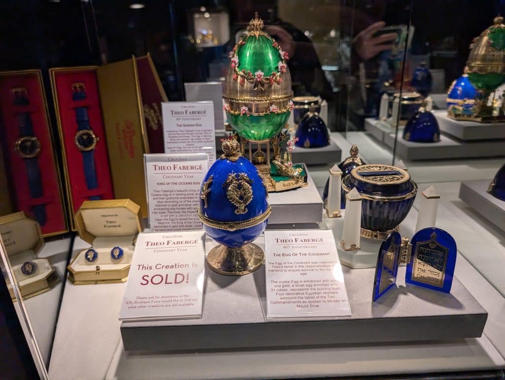 faberge egg on celebrity apex