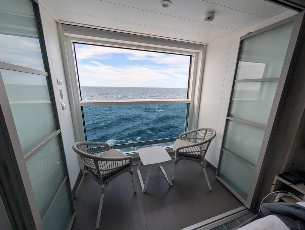 infinity verranda with ocean view