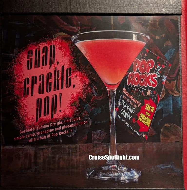 Dueling Pianos Menu page 1