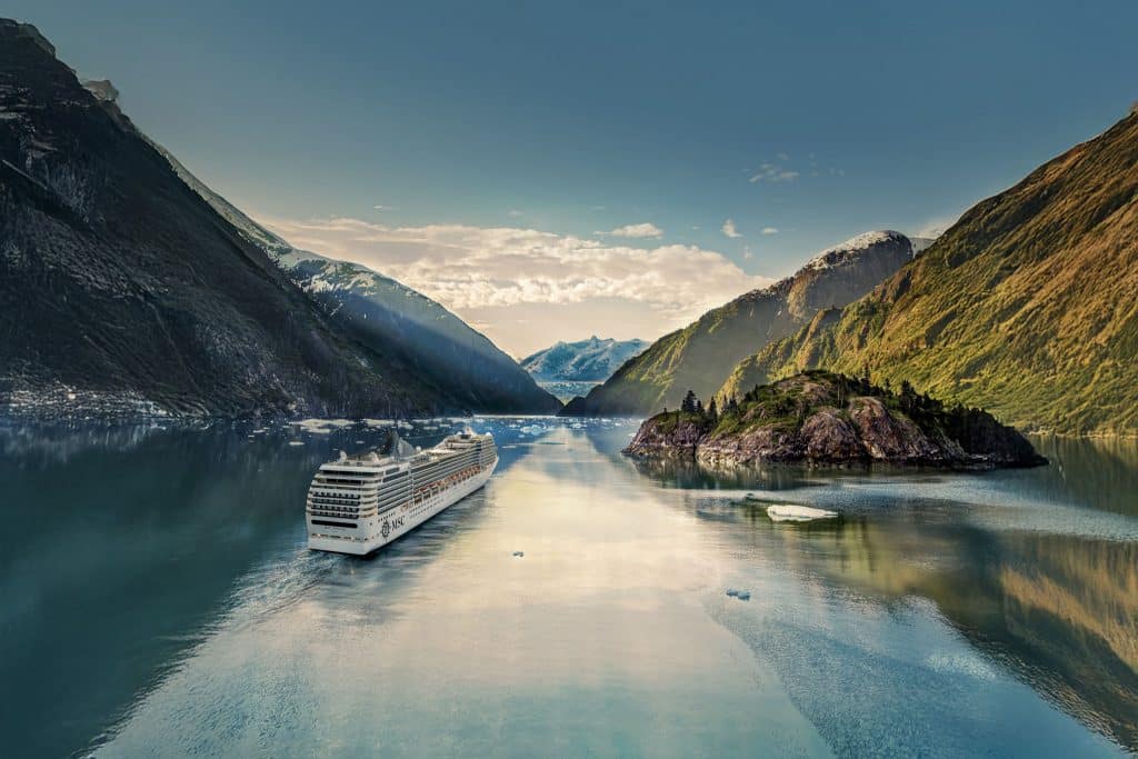 MSC Poesia in Alaska