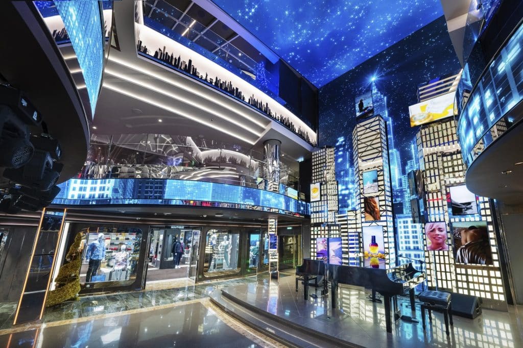 Times Square MSC Seascape