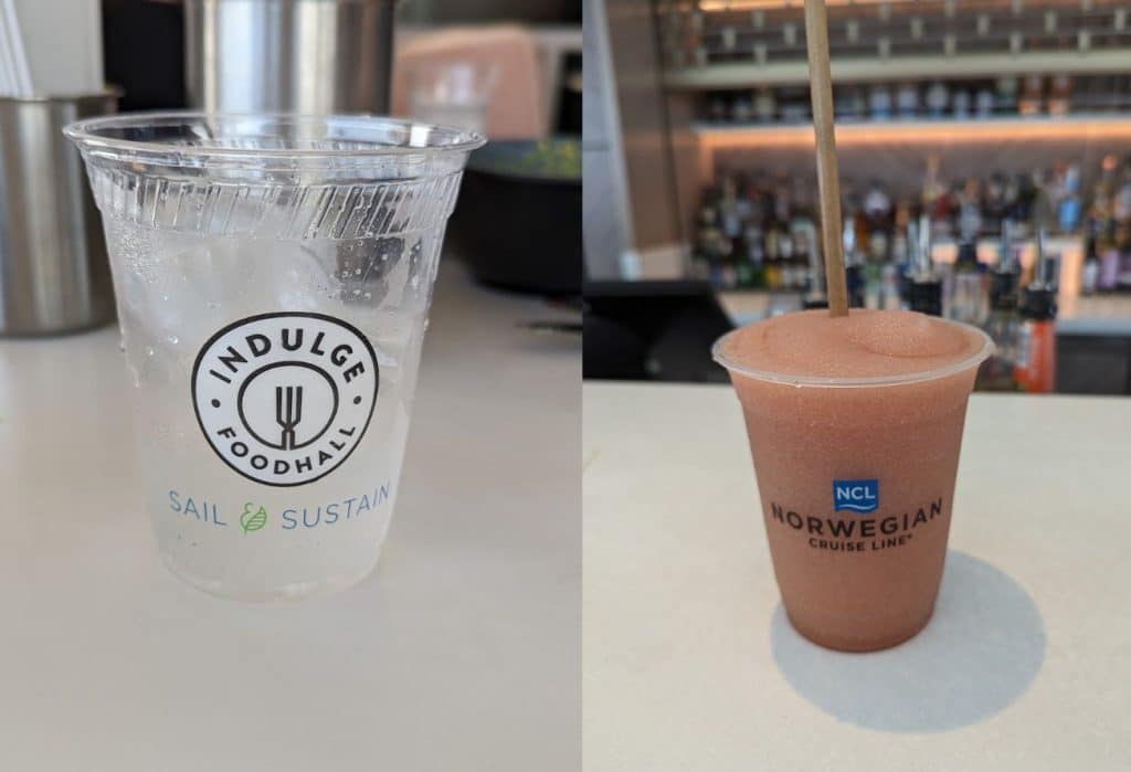 norwegian plastic cups