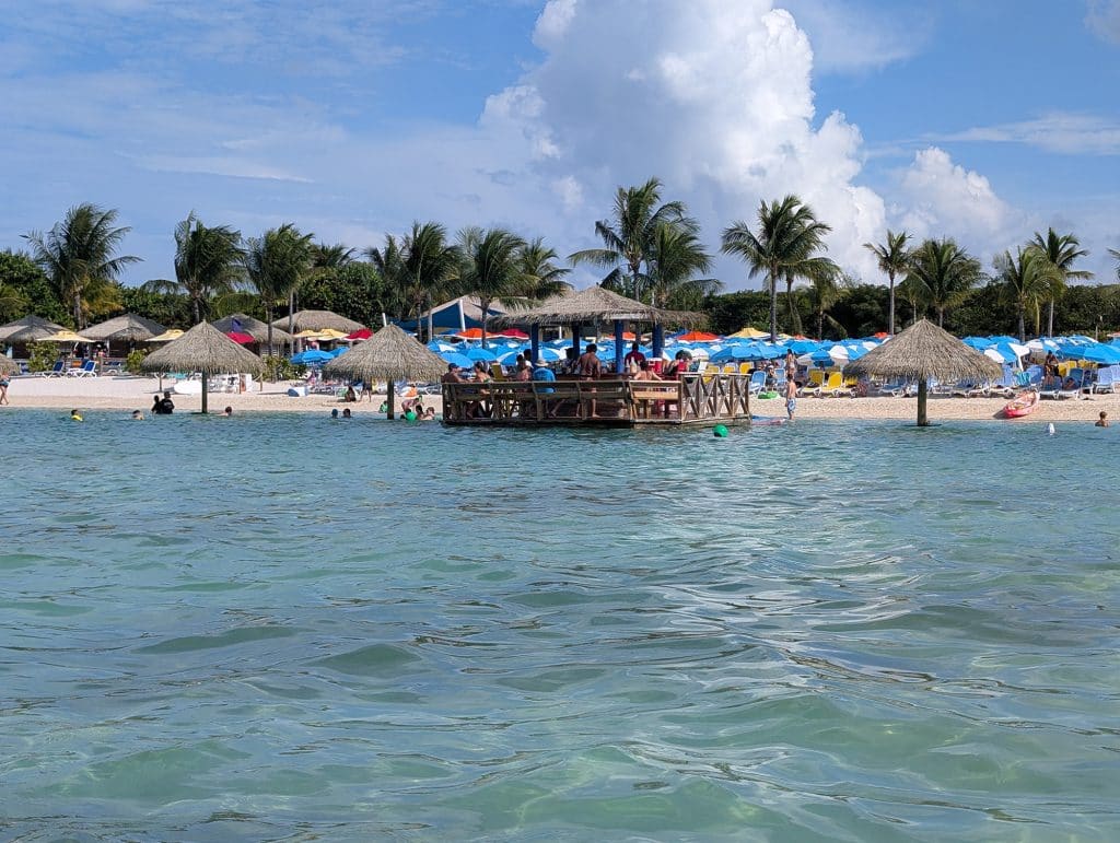 south beach floating bar