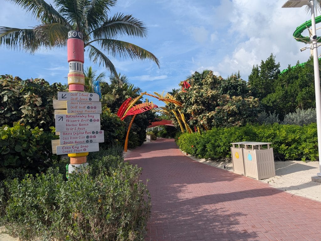 cococay walkway