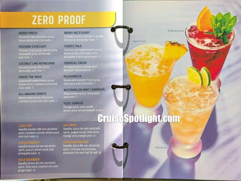Casino Bar Menu page 8