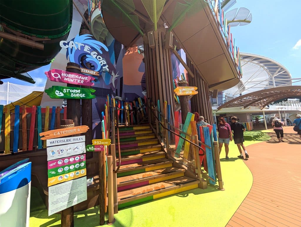 Star of the Seas waterpark line