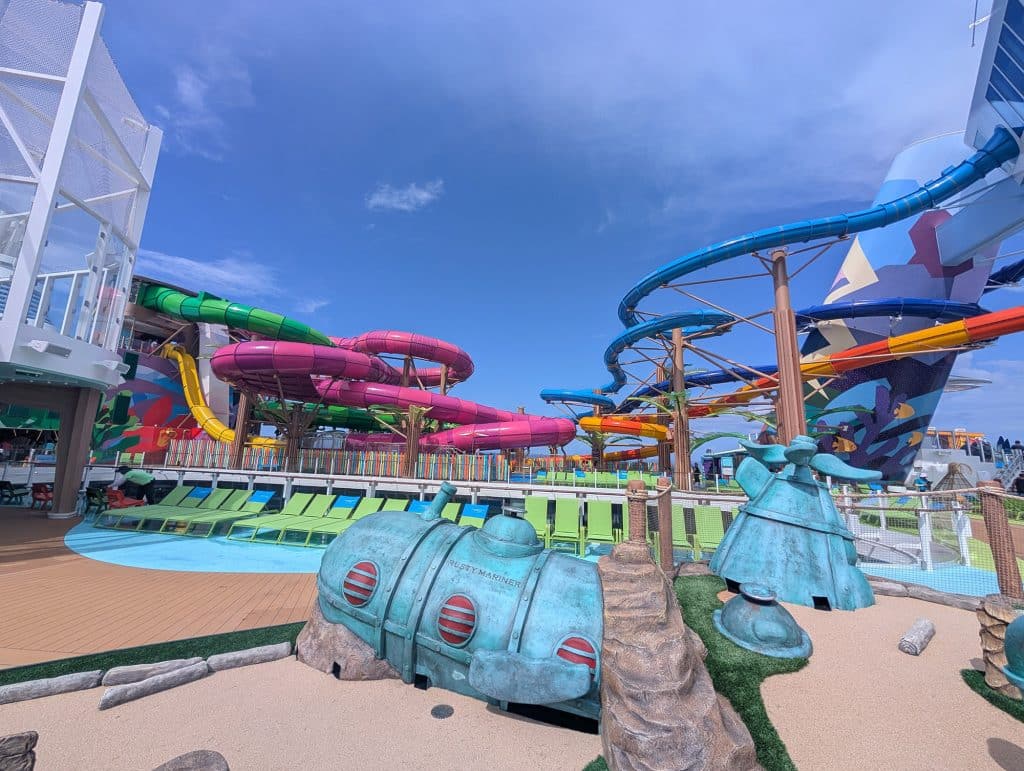 Category 6 Waterpark slides