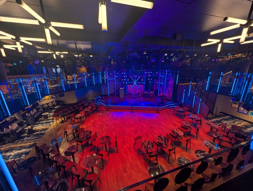 music hall on star of the seas