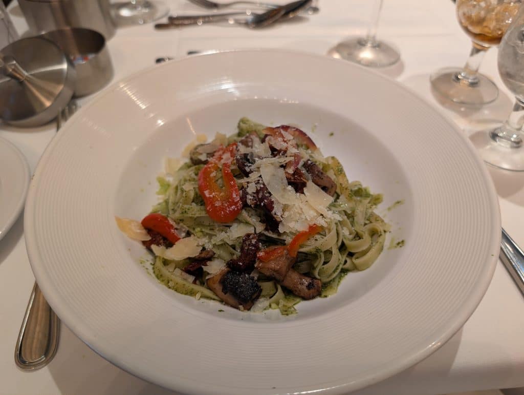 pesto tagliatelle