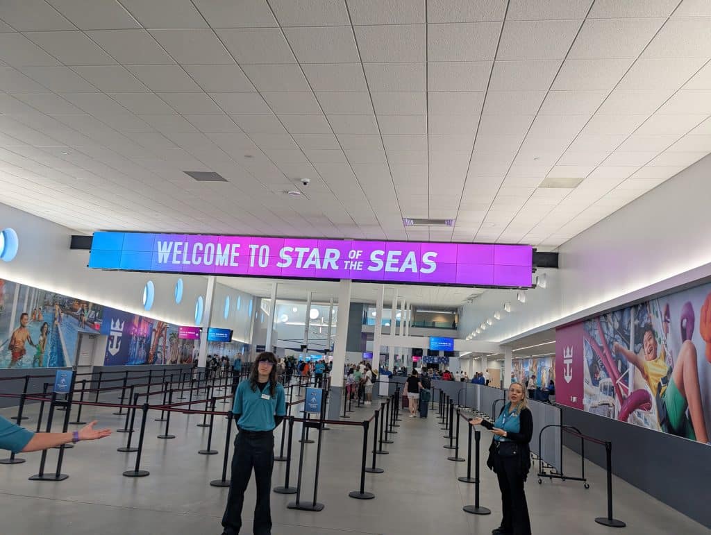 star of the seas welcome banner
