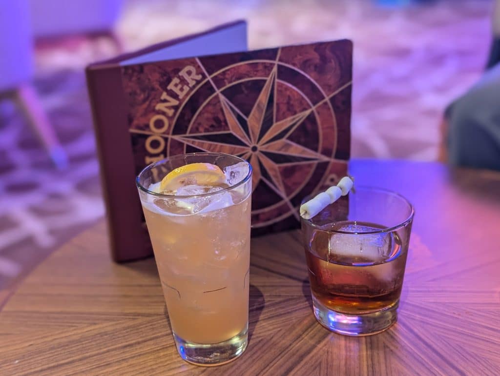 schooner bar cocktails