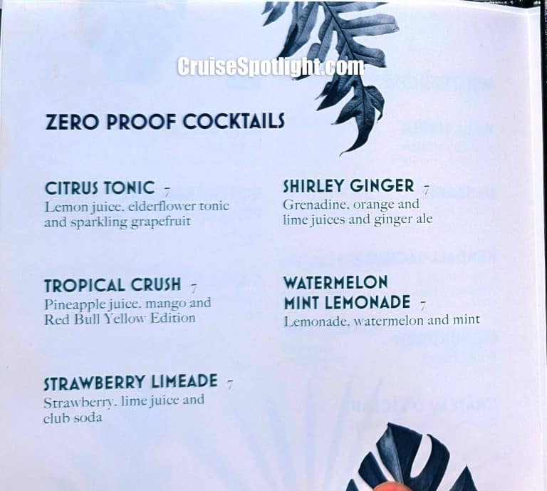 The Hideaway Bar Menu page 5