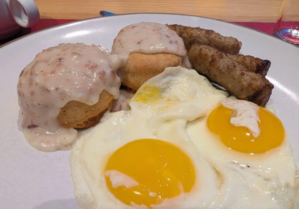 biscuits and gravy