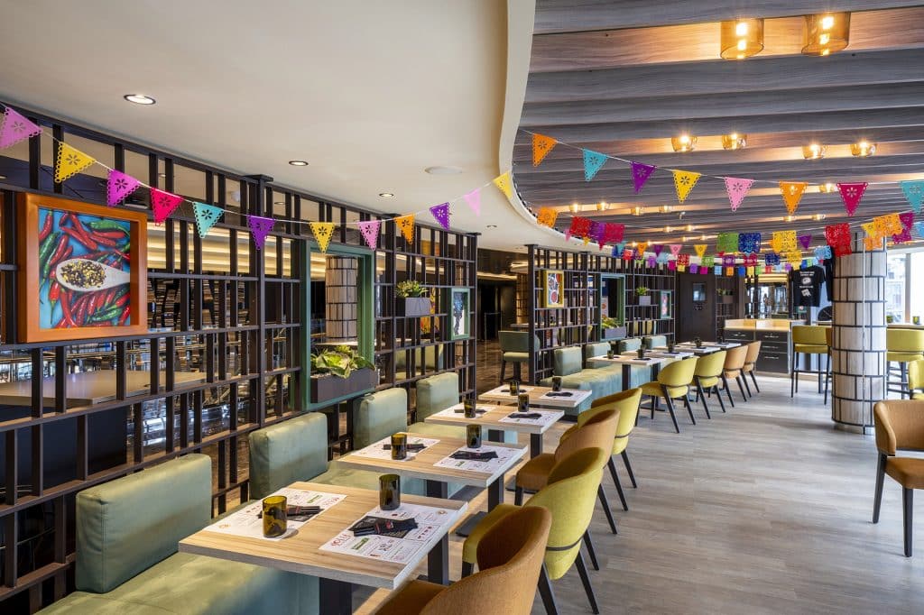 hola tacos of MSC Seashore