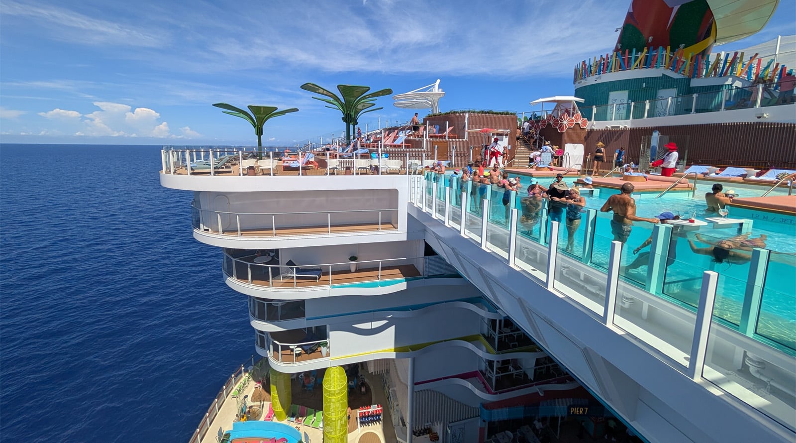star of the seas hideaway pool edge