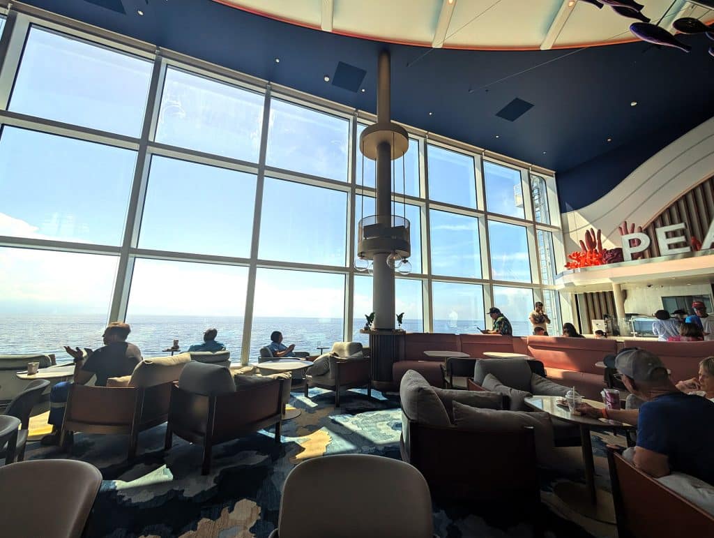 pearl cafe seating