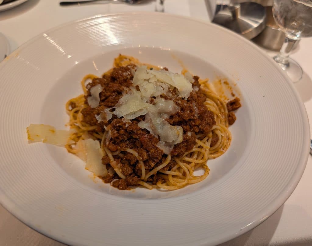 spaghetti bolognese