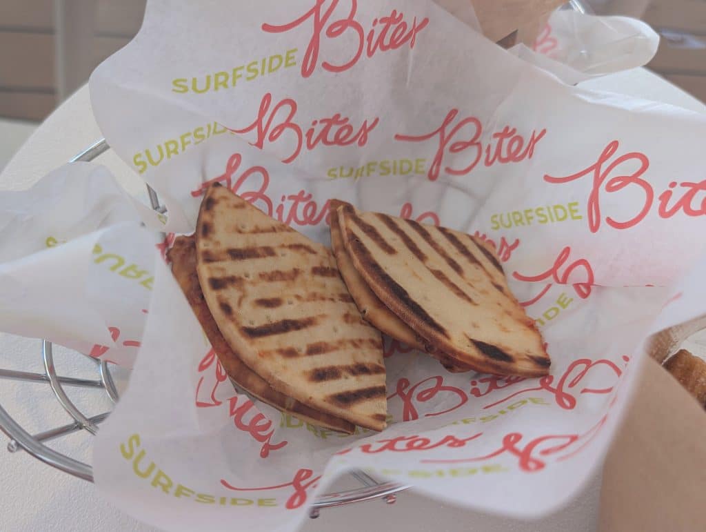 pizza toasty from surfside bites