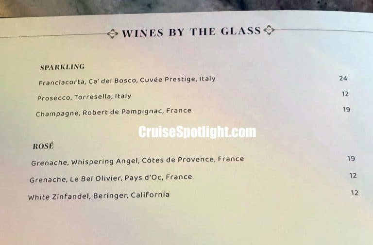 The Bazaar Bar Menu page 5