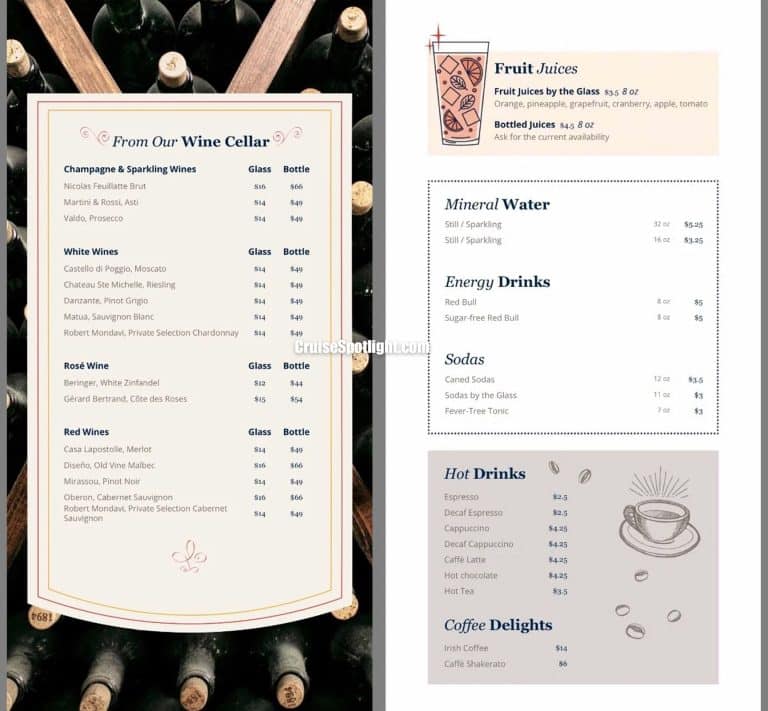 Horizon Bar Menu page 4