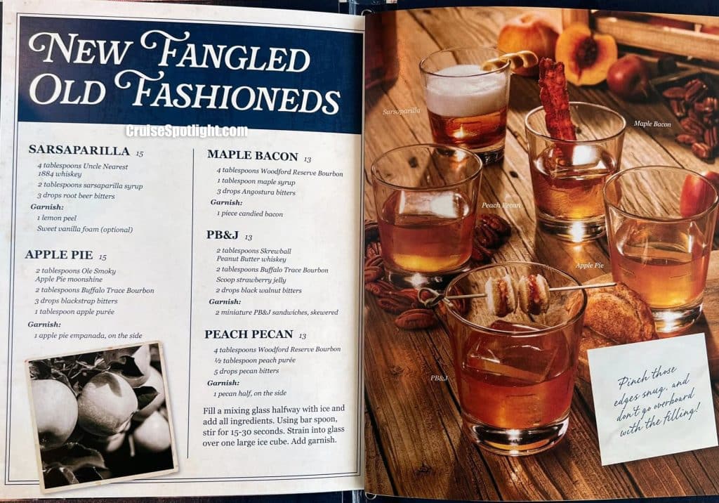 royal caribbean mason jar bar menu page 2
