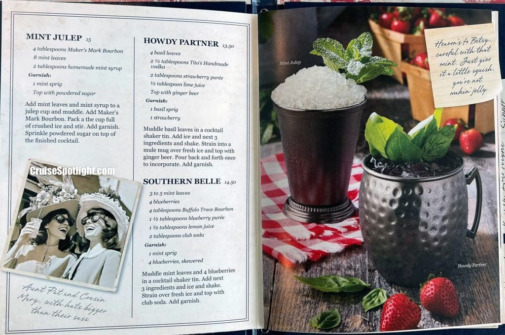 royal caribbean mason jar bar menu page 4