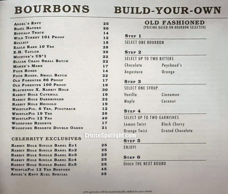 Craft Social Menu page 2