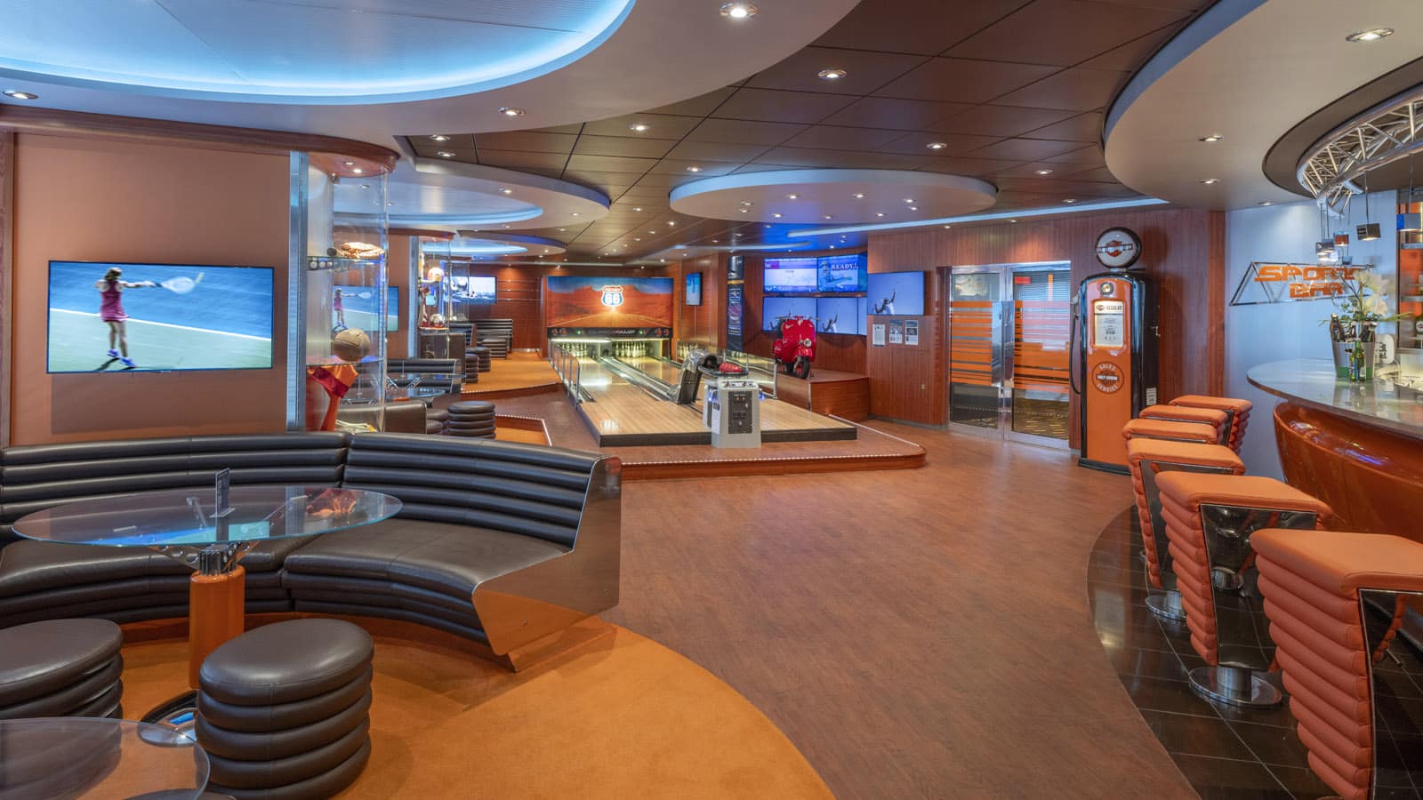Sports Bar on the MSC Grandiosa