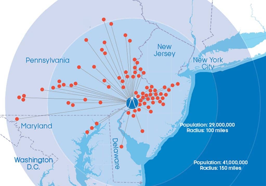 philaport location map
