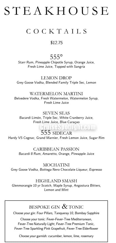carnival fahrenheit 555 cocktail menu jan 26 page 1