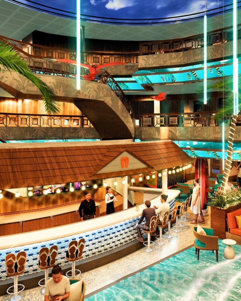 margaritaville beachcomber flip flop bar