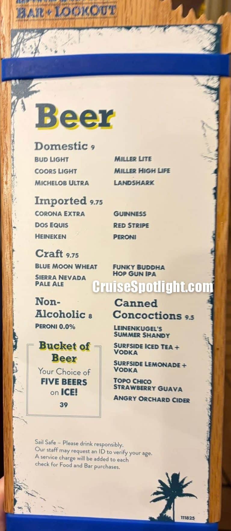 LandShark Bar and Lookout Menu page 2