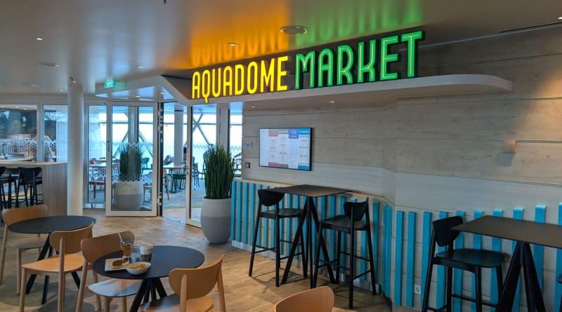 aquadome market entrance