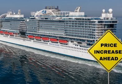 star princess warning sign price increase