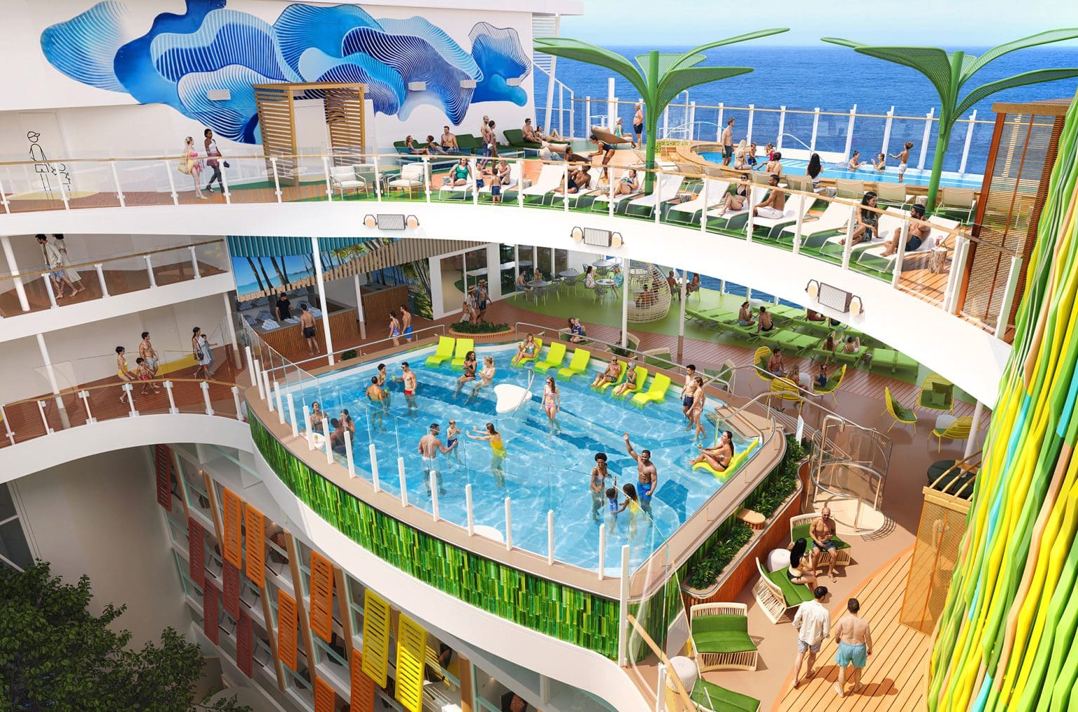 Hero Pool View Hero of the Seas Revealed: More Pools, New Dining, and Bigger Adult ...