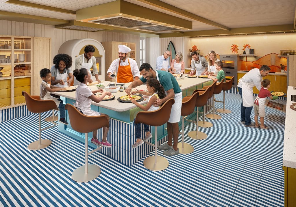 cooking class on hero of the seas