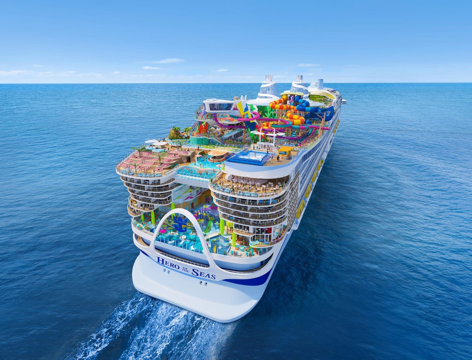 Hero Pool View Hero of the Seas Revealed: More Pools, New Dining, and Bigger Adult ...