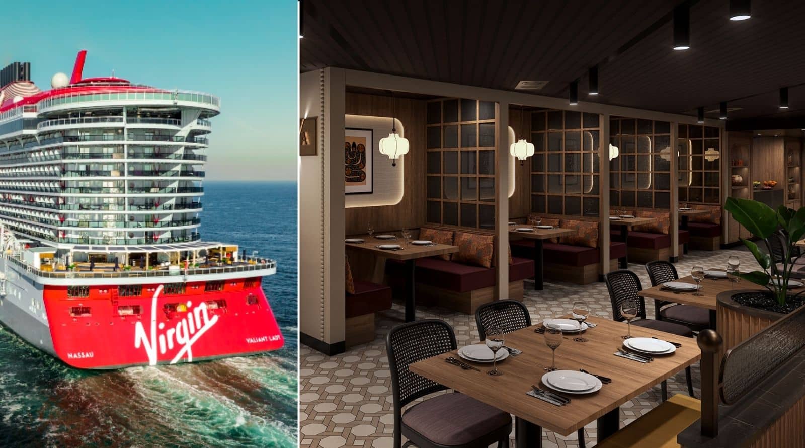 valiant lady ship ariya restaurant