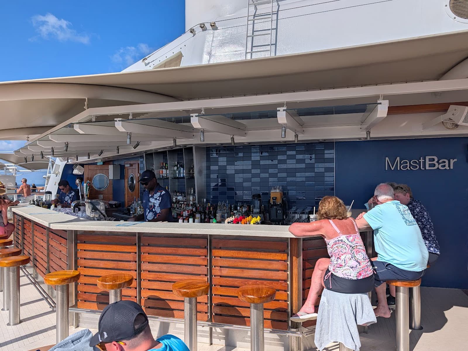 Celebrity's Mast Bar