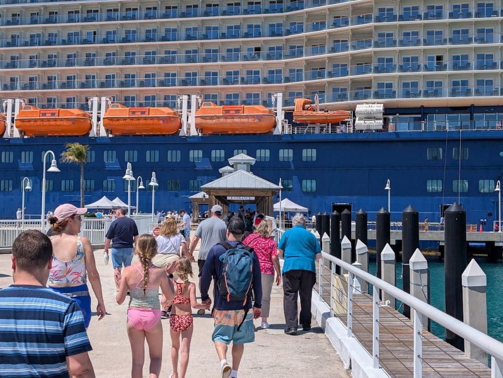 key west cruise terminal and celebrity reflection
