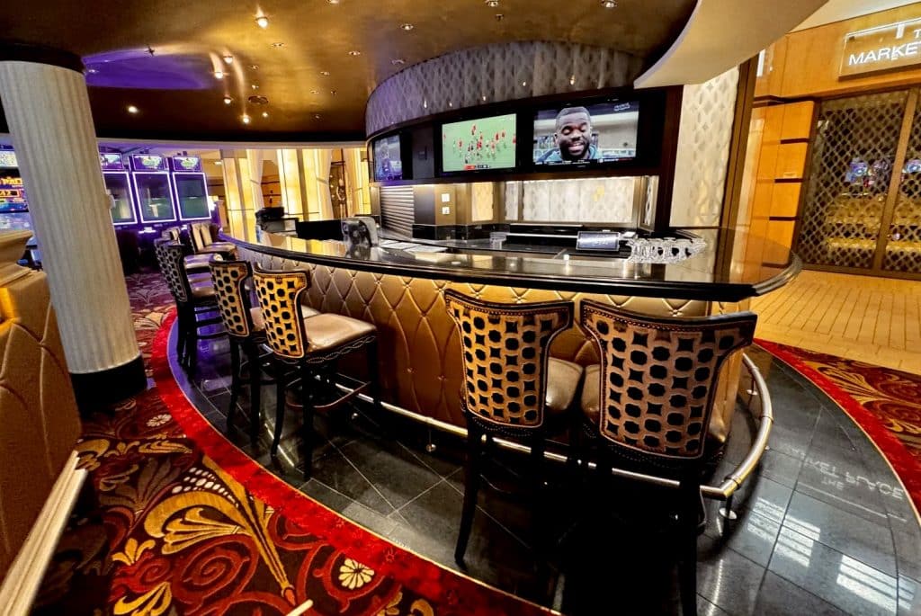celebrity reflection casino bar