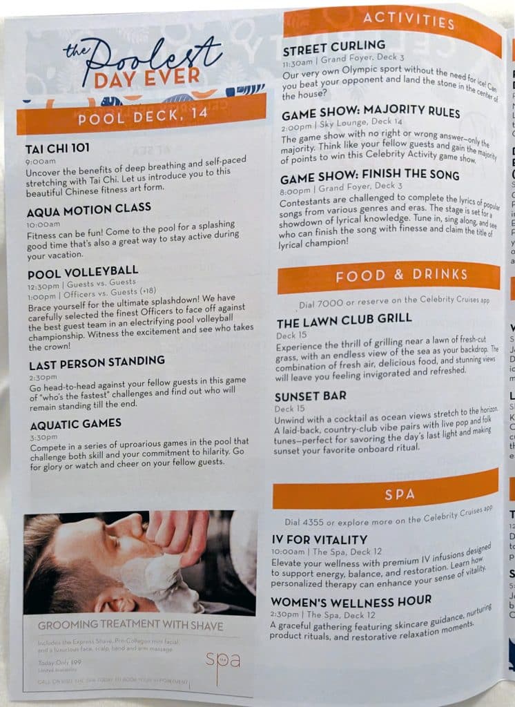 celebrity reflection celebrity today day 4 page 2