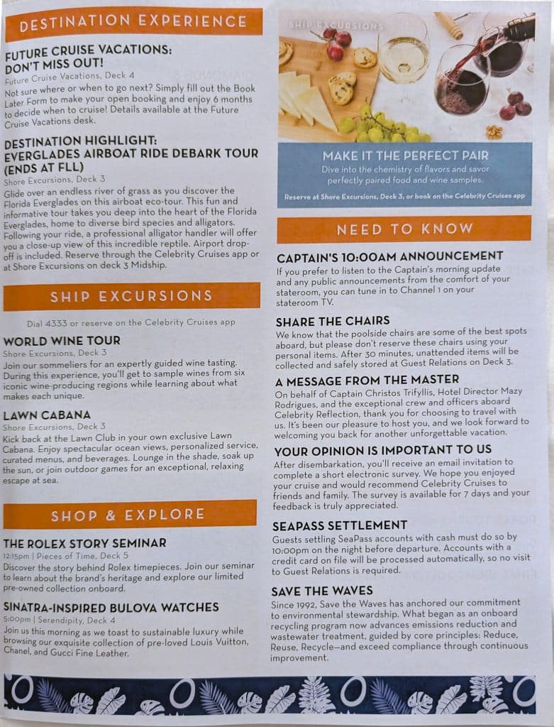 celebrity reflection celebrity today day 4 page 3
