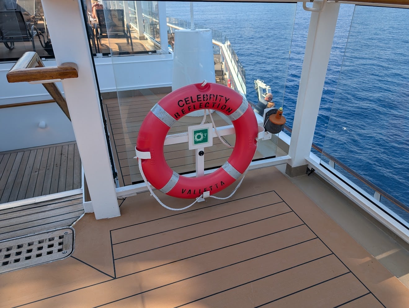 celebrity reflection life preserver