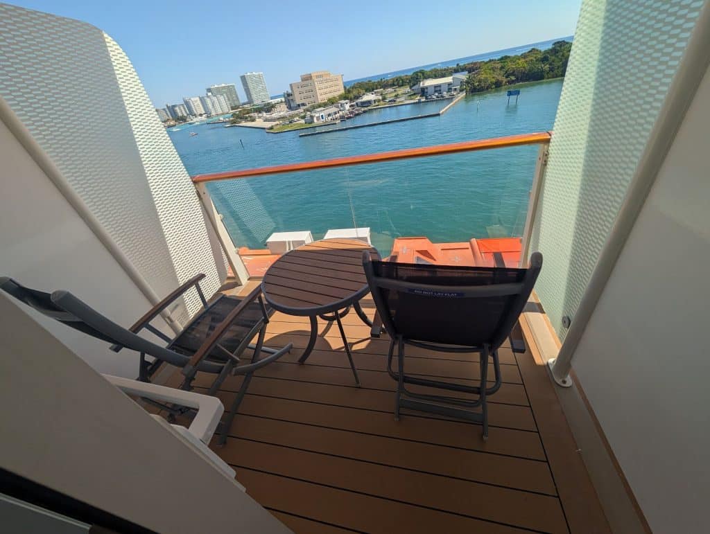 balcony of celebrity reflection