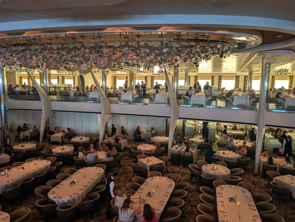 opus dining room on celebrity reflection